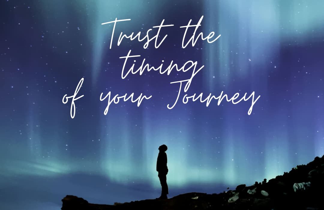 TRUST THE TIMING YOUR JOURNEY